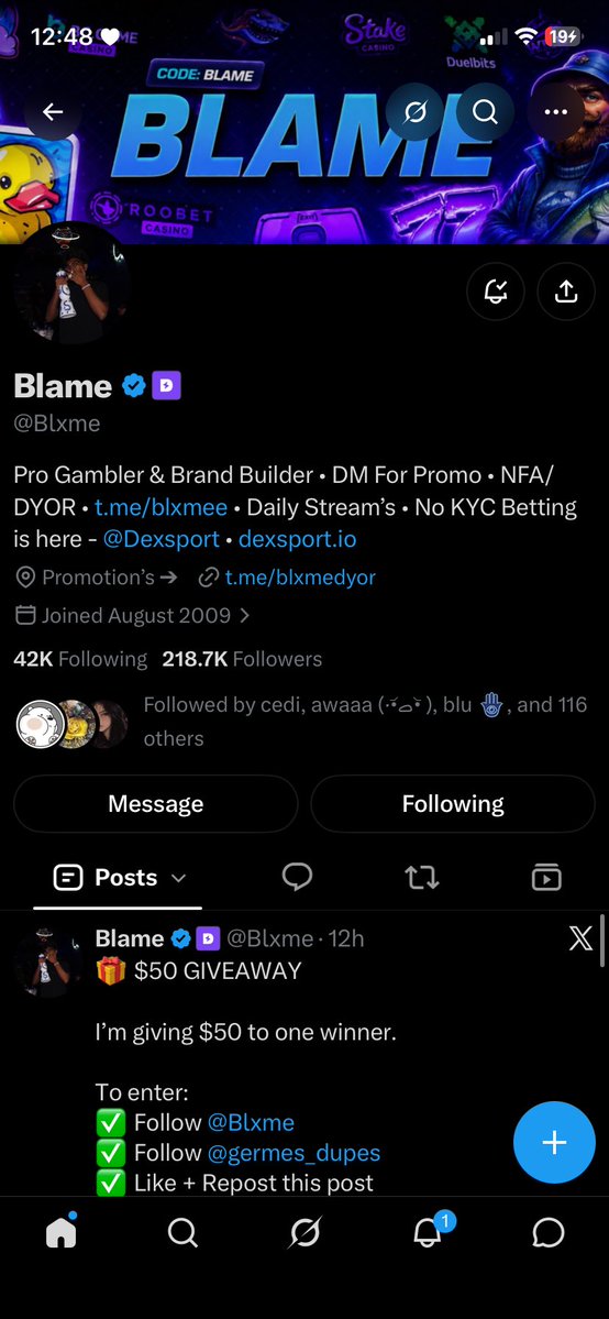 lessileigh's tweet photo. @Blxme @germes_dupes followed both accs ☑️
like and rt ☑️

thank you @Blxme !!

usdt bep20
0x523D9A302520a7f35c7DBB5692aFC7270E63Fd8e https://t.co/qq1hDM3J4x