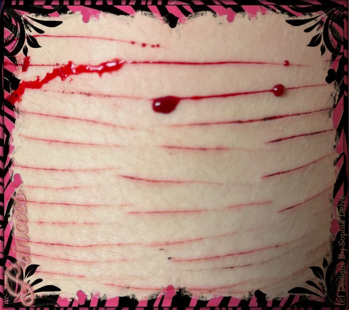 nonexistencyyy's tweet photo. I used a diff razor for makeup practice and I got deeper styros so easy ⭐️. SFX FX MAKEUP REALISTIC MAKEUP FX PRACTICE!!!!    #shedtwt #sh #slittwt #cutspo #shhtwt https://t.co/noJbT1WbXm