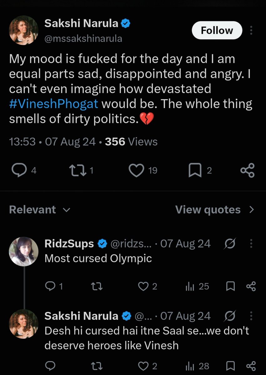 Yaduvanshi8999's tweet photo. Doublespeak bustards. They were literally supporting Vinesh Phogat when she was overweight &amp; was disqualified on the ground. But back then she didn't give two cents about rules of the game. https://t.co/Fw0kzPJ1oU