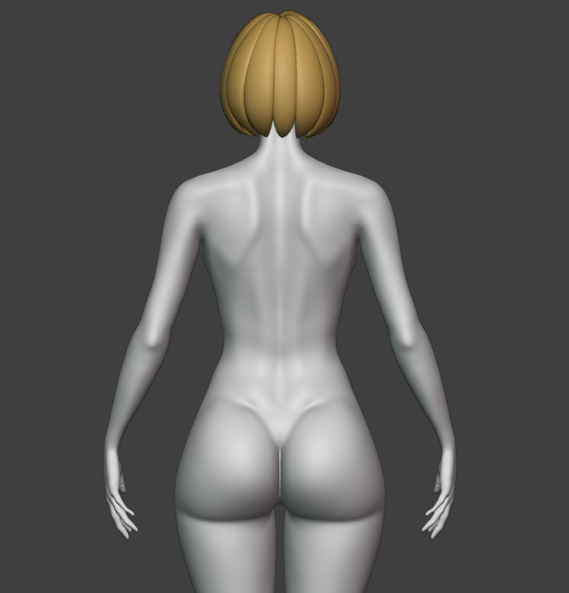 LanserCool's tweet photo. Finally, full-body sculpting (SFW) #sculpting #blender3d #wip https://t.co/p6BN6WEQWZ