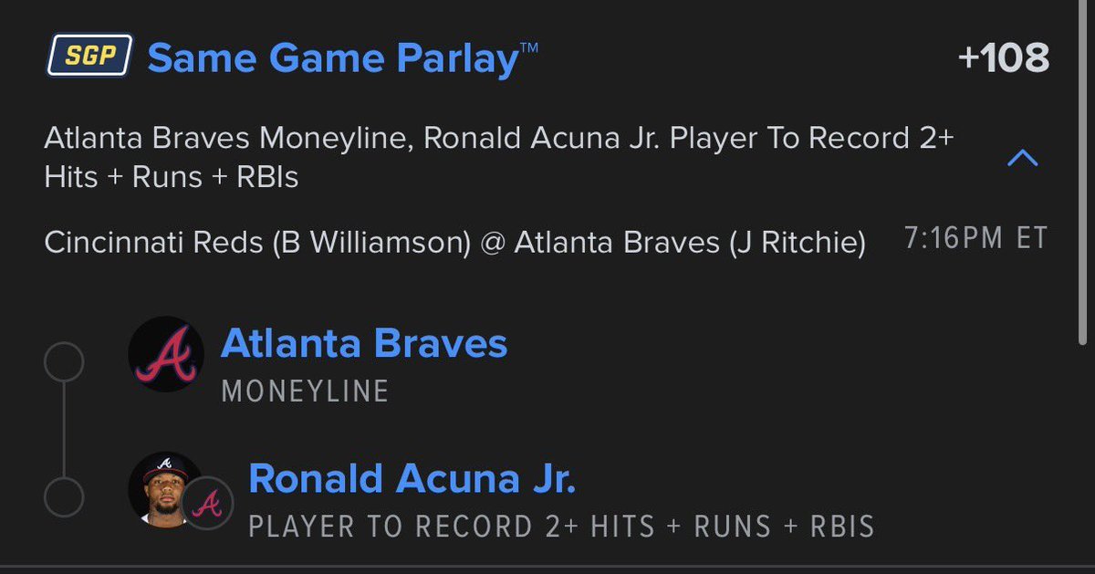 pikitsports's tweet photo. Ladder Challenge Day 1🪜🪜🪜

$10➡️$20.82🙏
💸Lock in all play are available tonight 👇👇
https://t.co/LTQyDcnHJh

@playbook
#MLB #MLBBets #SportsBetting #BaseballBets #SameGameParlay #SGP #Parlay #HomeRun #HRParlay #BettingTwitter #Sportsbook #GambleResponsibly https://t.co/PuQwtdzXyk