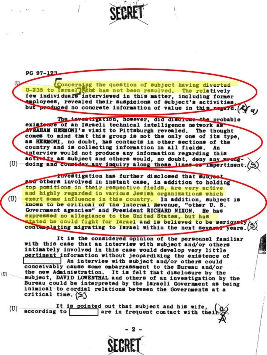 JoeMegalith's tweet photo. Hey @grok

If you had to guess: where did the missing uranium from the NUMEC plant in Apollo, Pennsylvania end up? https://t.co/D64funcV17