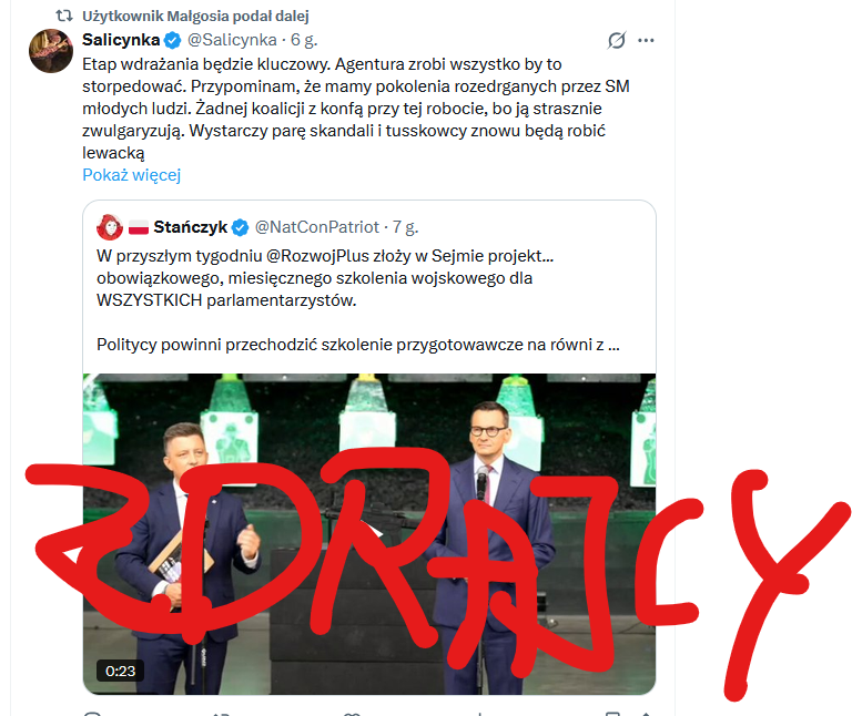 BohdanPol_'s tweet photo. @RudaWiewiorK @NatConPatriot @RozwojPlus @donaldtusk @KosiniakKamysz @w_zurek https://t.co/87ptAsVXql