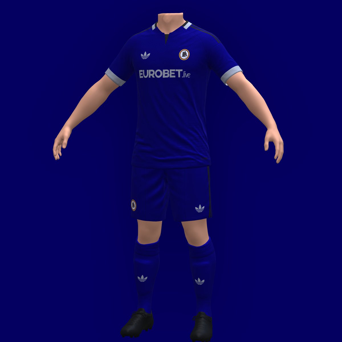 ForcesMario's tweet photo. Away: (Blue, Black and Grey) https://t.co/Eac2yjWGIj