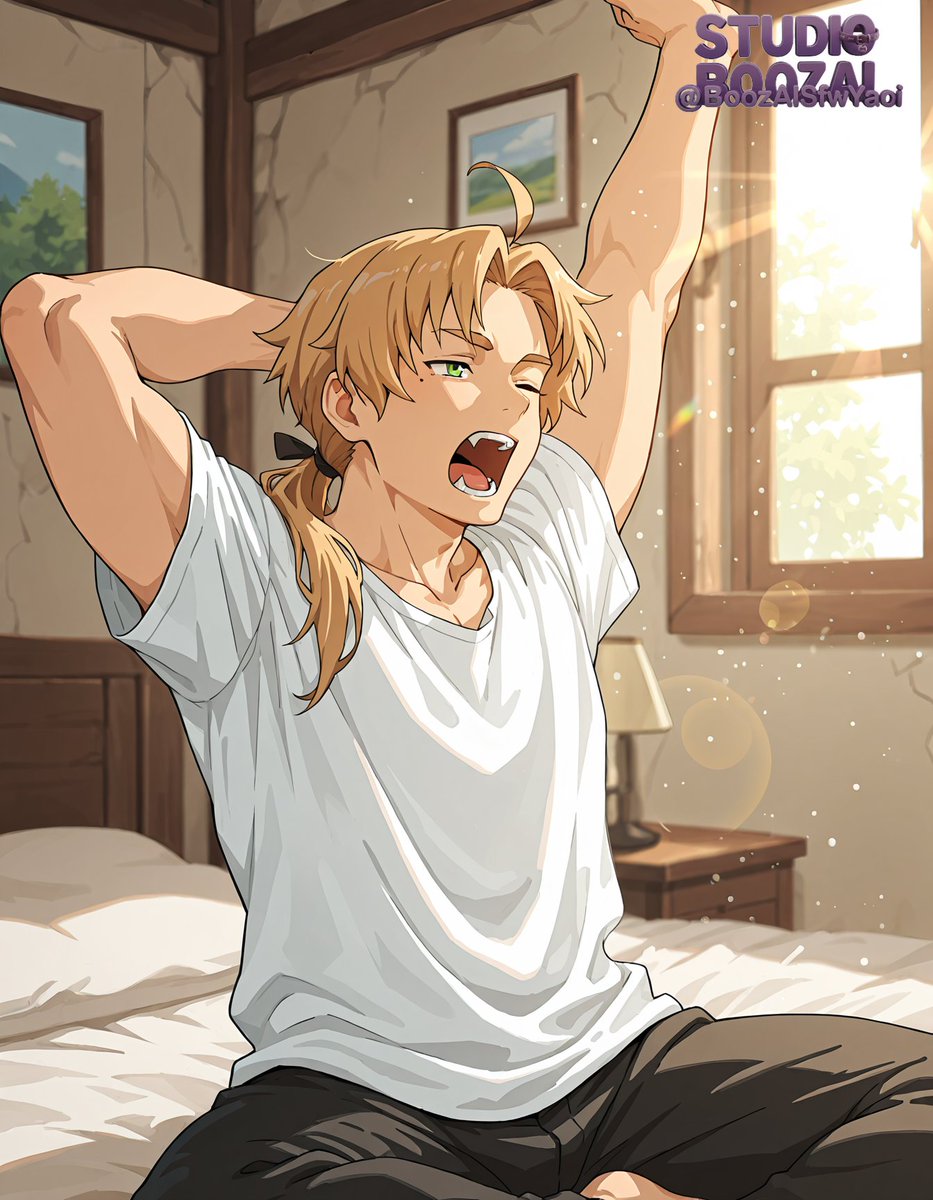 BoozAISfwYaoi's tweet photo. Rudeus / Mushoku Tensei

#Rudeus #MushokuTensei #AIArt #AnimeArt #AnimeBoy https://t.co/o04yvvT1Je