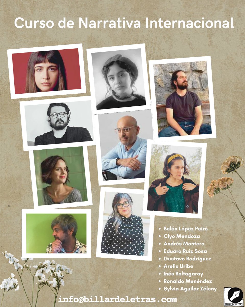 Billardeletras's tweet photo. ¿Se puede aprender narrativa viajando entre nueve miradas literarias?
Sí.
Pasaporte Narrativo: 9 escritores de 7 países para enseñarte sus técnicas, herramientas y formas de entender la creación.
⚠️ Últimas plazas · 30 % de descuento.
#Narrativa #TallerDeEscritura #Escritores https://t.co/wolXhJdUE7