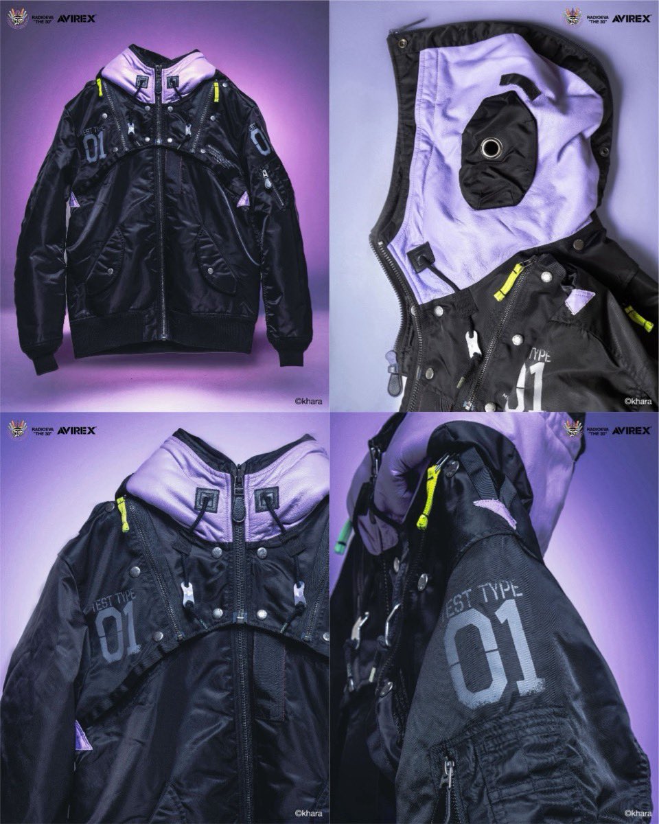 uptod4te's tweet photo. AVIREX x RADIO EVA 26AW COLLECTION が国内9月26日（土）より発売。名作MA-1に初号機、2号機、Mark.06をデザイン。【 アヴィレックス 新世紀エヴァンゲリオン ラジオエヴァ 】
https://t.co/BwYyccV4oo https://t.co/QnDDRJPnMj