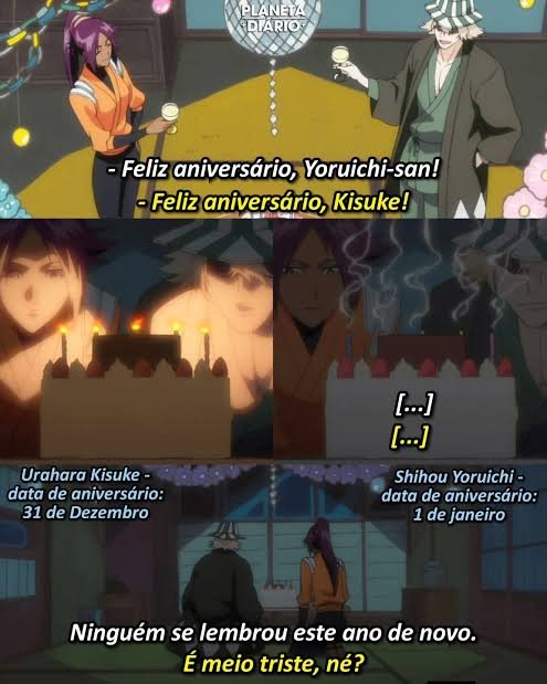 Joaobrocolis's tweet photo. Urahara e Yoruichi normalmente comemoram o aniversário juntos e sozinhos(porque ninguém se lembra deles) https://t.co/oNYf9yJC7b