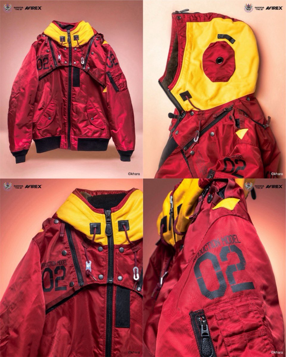 uptod4te's tweet photo. AVIREX x RADIO EVA 26AW COLLECTION が国内9月26日（土）より発売。名作MA-1に初号機、2号機、Mark.06をデザイン。【 アヴィレックス 新世紀エヴァンゲリオン ラジオエヴァ 】
https://t.co/BwYyccV4oo https://t.co/QnDDRJPnMj