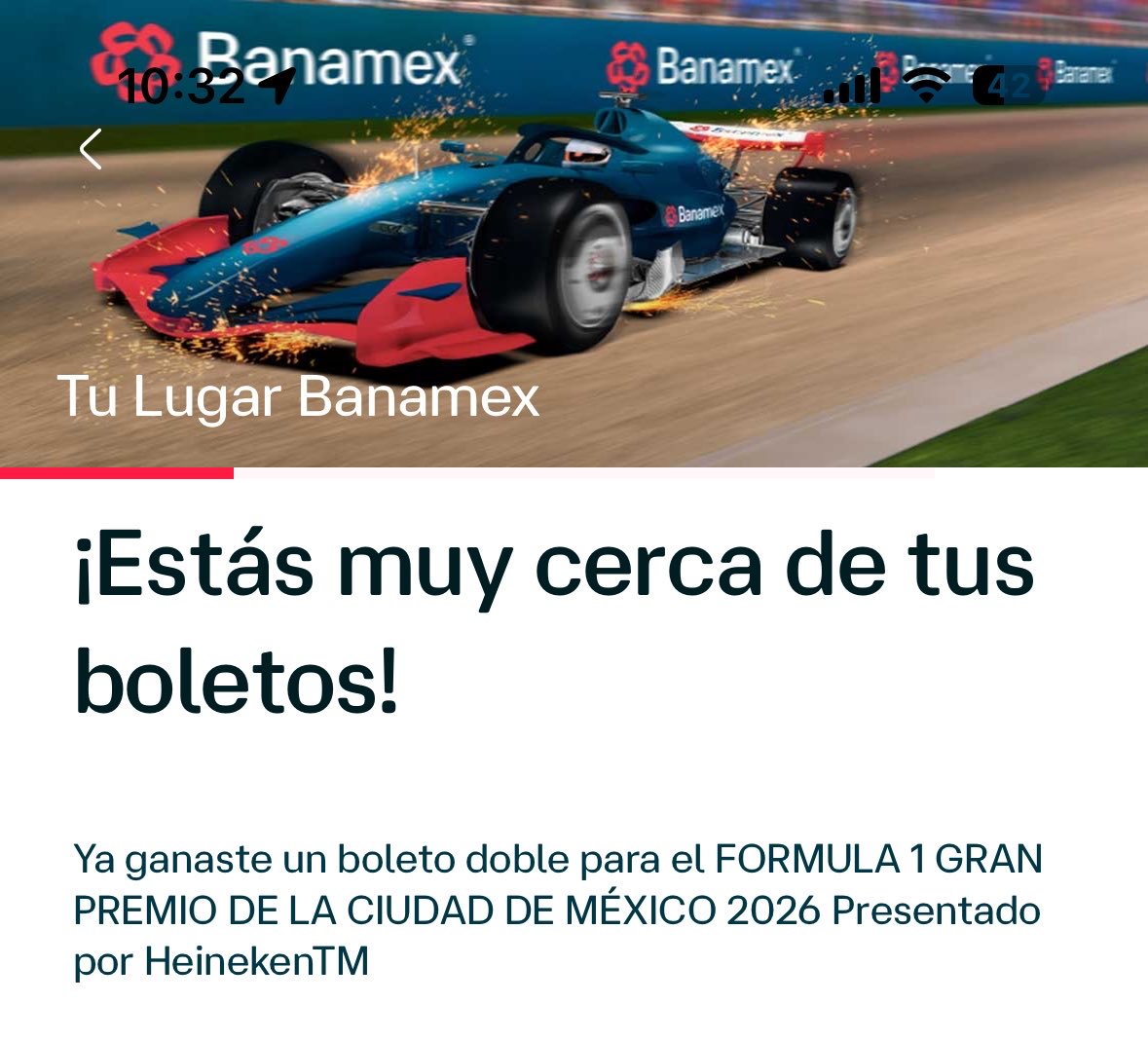 mocapreflex's tweet photo. Gracias @banamex por llevarme a ver la @F1 😛 https://t.co/sh7WapymoO