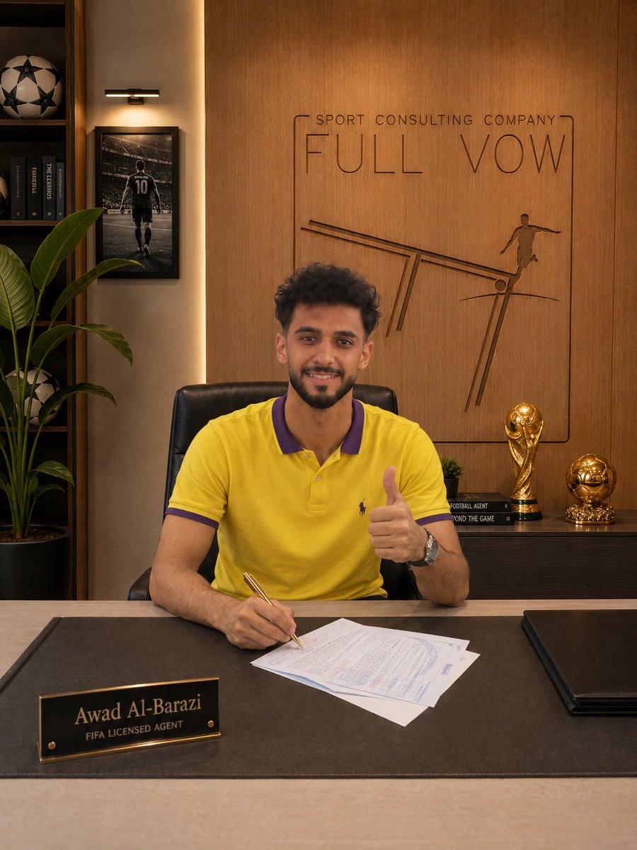 FullVow's tweet photo. معًا مجددًا 🤝 𝐓𝐎𝐆𝐄𝐓𝐇𝐄𝐑 𝐀𝐆𝐀𝐈𝐍

فخورون باستمرار شراكتنا مع لاعبنا السعودي هاني الزيد ، بعد تجديد عقد التمثيل بين الطرفين.

ثقة نعتز بها، وعمل مستمر، وطموحات نتطلع لتحقيقها معًا خلال المرحلة القادمة.

كل التوفيق لهاني، والقادم بإذن الله أجمل. 💙⚽️

@HaniAlzaid_9 https://t.co/VALgXy83jW