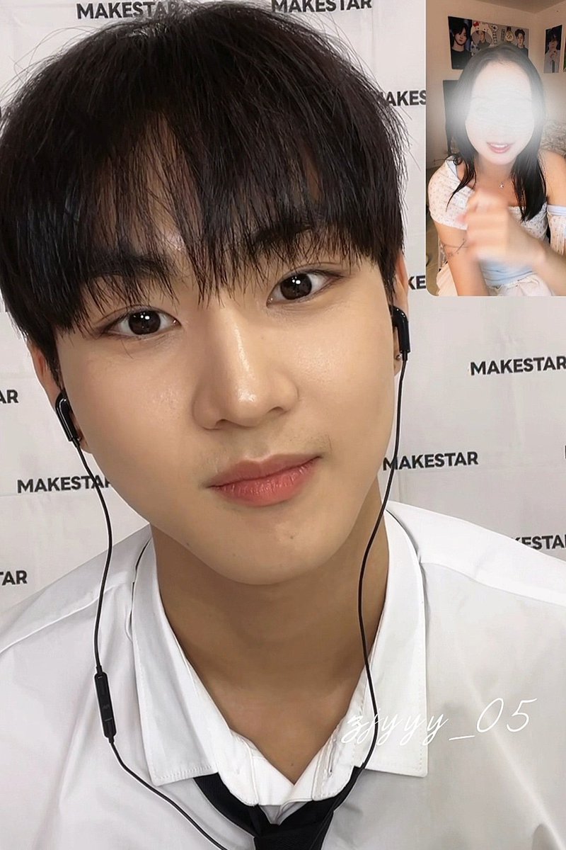 badforyoujay's tweet photo. WOAH JUNGWON MUSTACHE !? let me give you a kiss https://t.co/sAnO2mKbUY