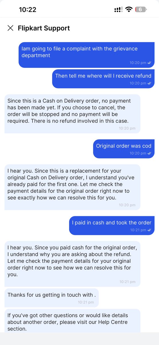 supersikh's tweet photo. @Flipkart What qualifications donu need to be a cs executive? Do you hire people from mental asylum? https://t.co/8y6GHiJN6c