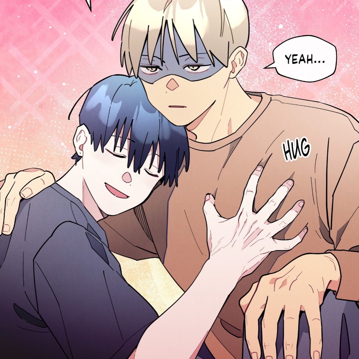 Tia___56_'s tweet photo. Uyun’s hugs are so funny he loves that chest https://t.co/jBdLuFbK3A
