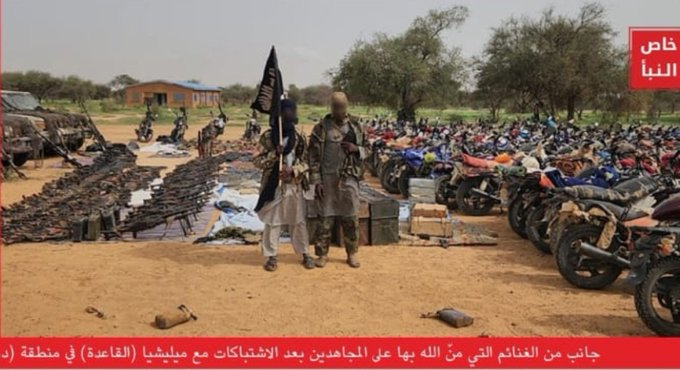 NPoFeedback's tweet photo. #Mali |JNIM : Du revers subi face à l’EI-S aux lourdes pertes revendiquées contre l’armée malienne et l’Africa Corps  Début septembre, l’État islamique au Sahel affirmait avoir infligé au JNIM plus de 200 morts, des dizaines de blessés et plusieurs captures https://t.co/wAHtB1RyoL