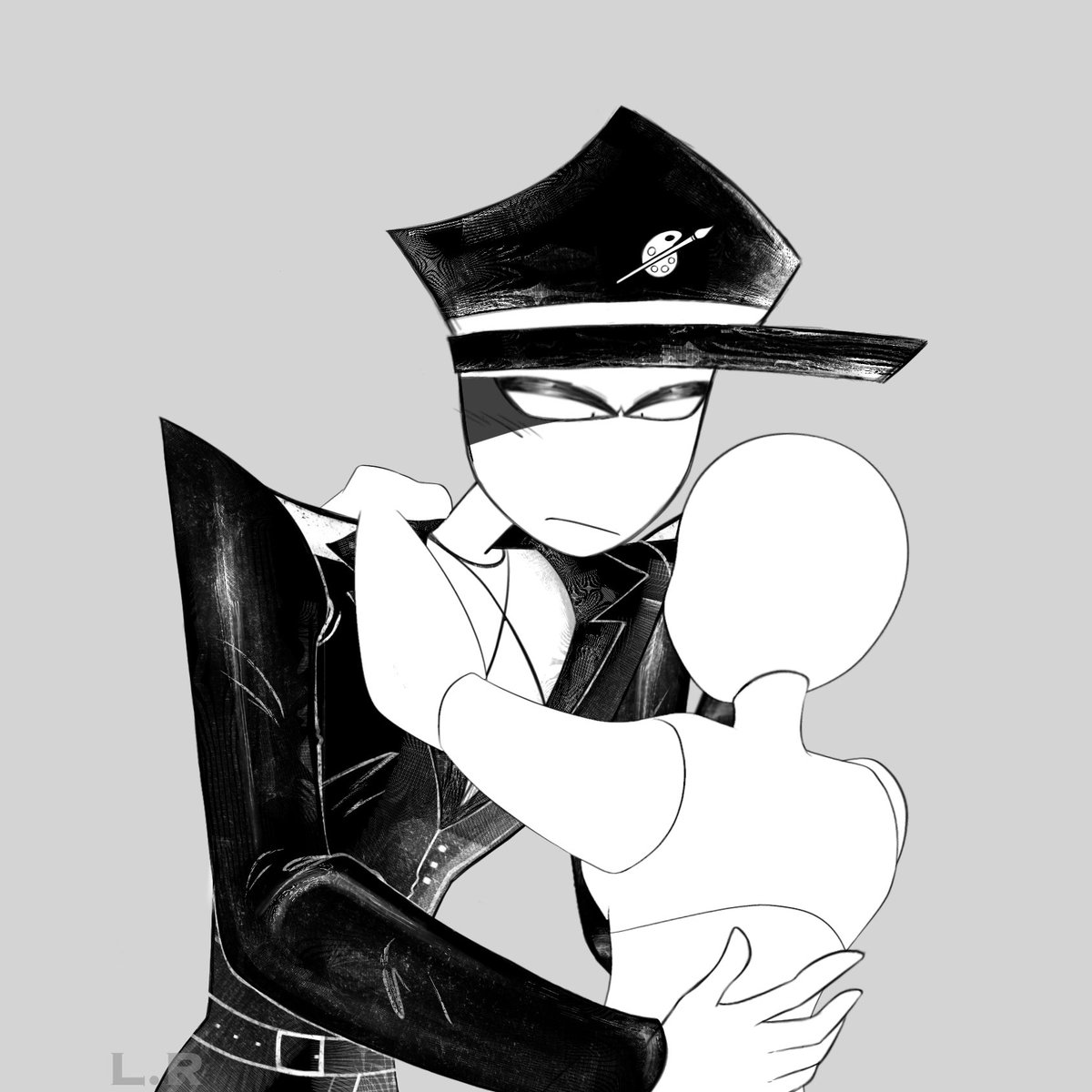 Flipflopxd's tweet photo. Finished this dumb drawing
Any of you who yumeship w/ him can draw over the figure or smth xd

#ArtStrugglesGame https://t.co/0bGnZsv645