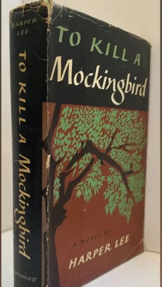 haveigotnews's tweet photo. A rare copy of ‘To Kill A Mockingbird’ has been found in a West London Oxfam shop – surprising, but still more likely than finding any copy of it on a US school reading-list https://t.co/UEUhfwzCVe