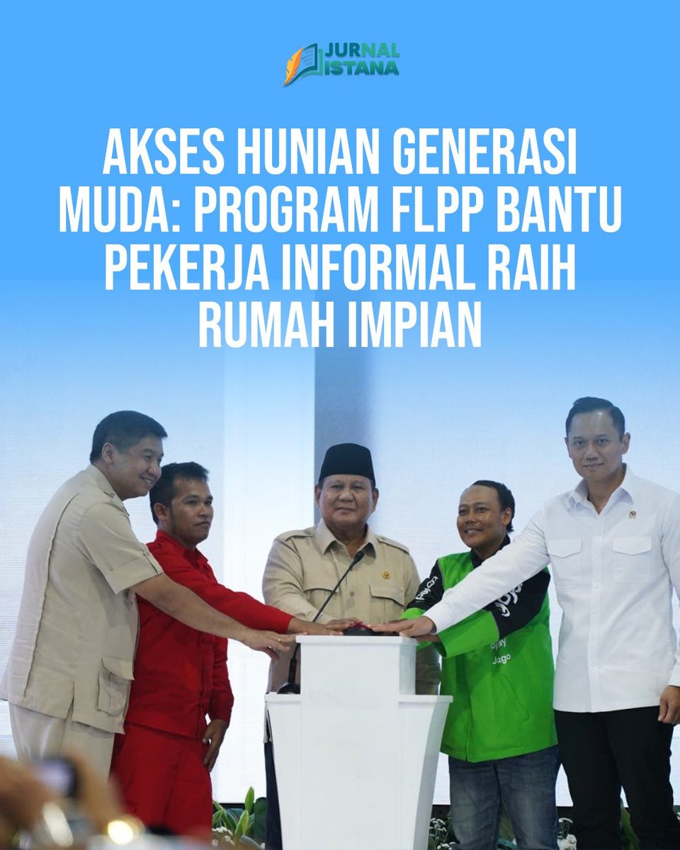 Kasimsergeniw's tweet photo. Akses hunian generasi muda: program FLPP bantu pekerjaan informal raih rumah impian✍️‼️ https://t.co/FerpookJtR