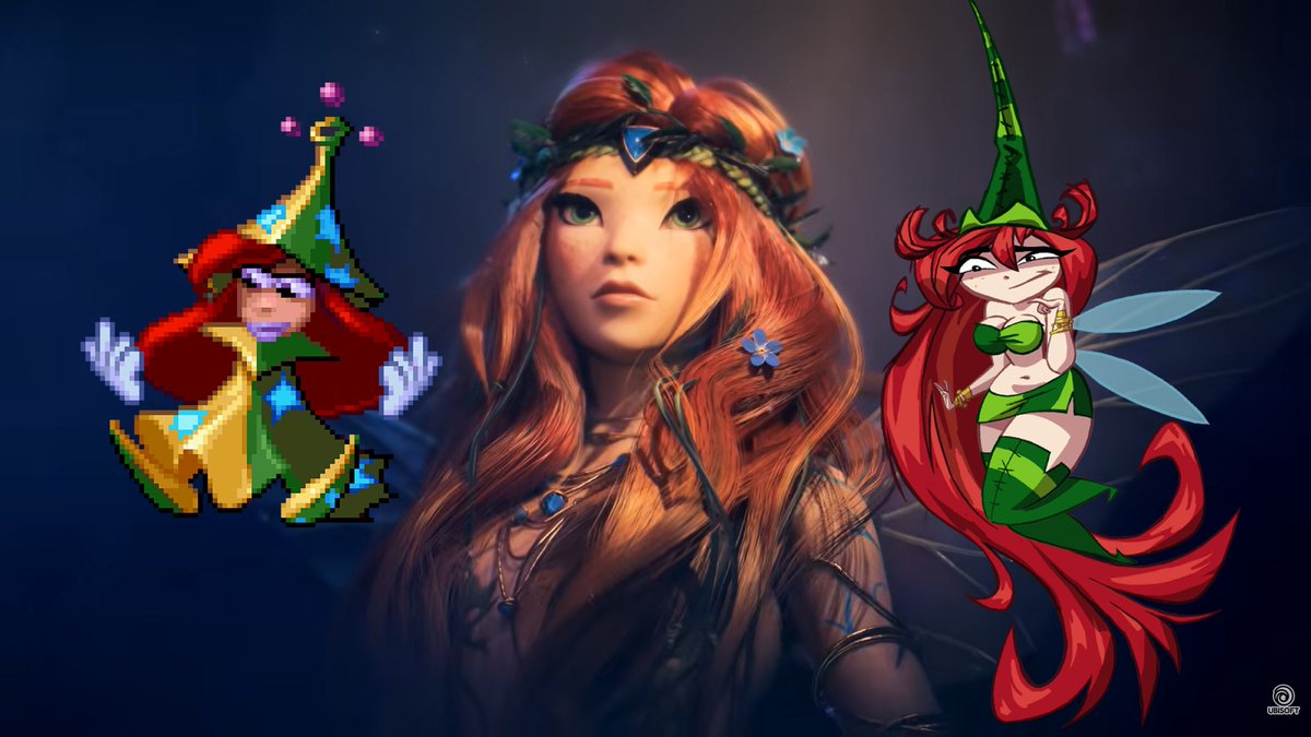 ThePinkGalaxy55's tweet photo. Yeah Betilla's new design is really bizarre lol. Like I 100% understand why they wouldn't want to reuse the sexualized Origins design but why is she so much more realistic than everyone else now?? Couldn't she have been redesigned while staying cartoony? Where is her hat?? https://t.co/yzGBtpZ8Ka