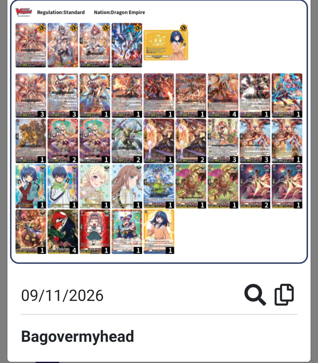 Adrien_DeHestia's tweet photo. Super late post, But bsf 26 philly teams record was 13th at x2 and team personal x1 

Day one was x2 and one was loss was to just incorrect play pattern and the other was never seeing normal units 🫡

Wouldn't change anything about the list, buzzsaw is amazing and cup is MVP https://t.co/lQ3gI7OjOI