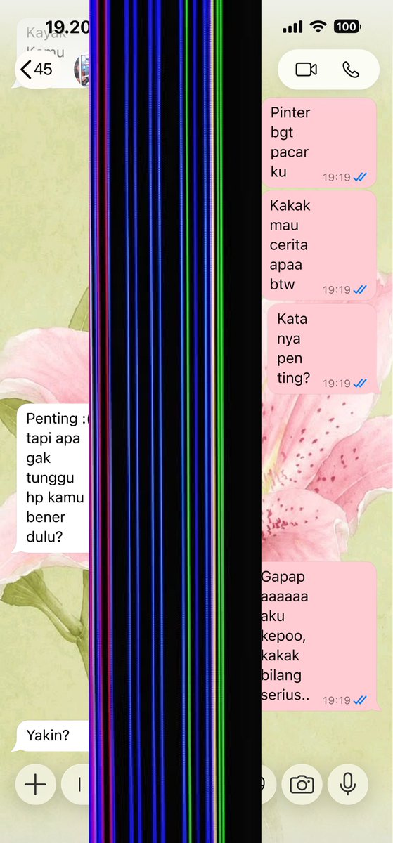 Peculiartie's tweet photo. Kalau Bonnie hpnya kecemplung di kali dan baru bisa ngabarin Kakak pacarnya itu alias #Emibonnie AU. (Joining the trend!) https://t.co/DfmiI3bCH1