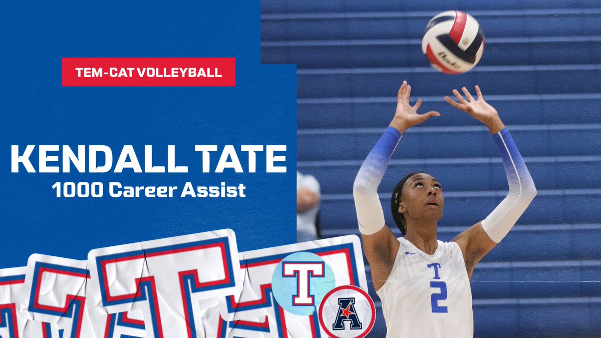 templewildcats's tweet photo. What an honor! KENDALL TATE reaches 1000 career assists as a Tem-Cat. Your hard work and commitment to excellence sets the standard. #GoBlue https://t.co/ooOgTuAQKV