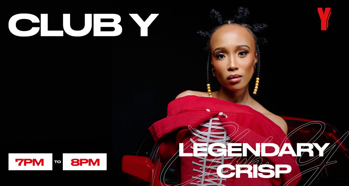 Yfm's tweet photo. Your Tuesday night just got an upgrade. @LegendaryCrisp on #ClubY - 19:00 to 20:00.
Sponsored by #Smirnoff21 https://t.co/0FdPuAIkKi