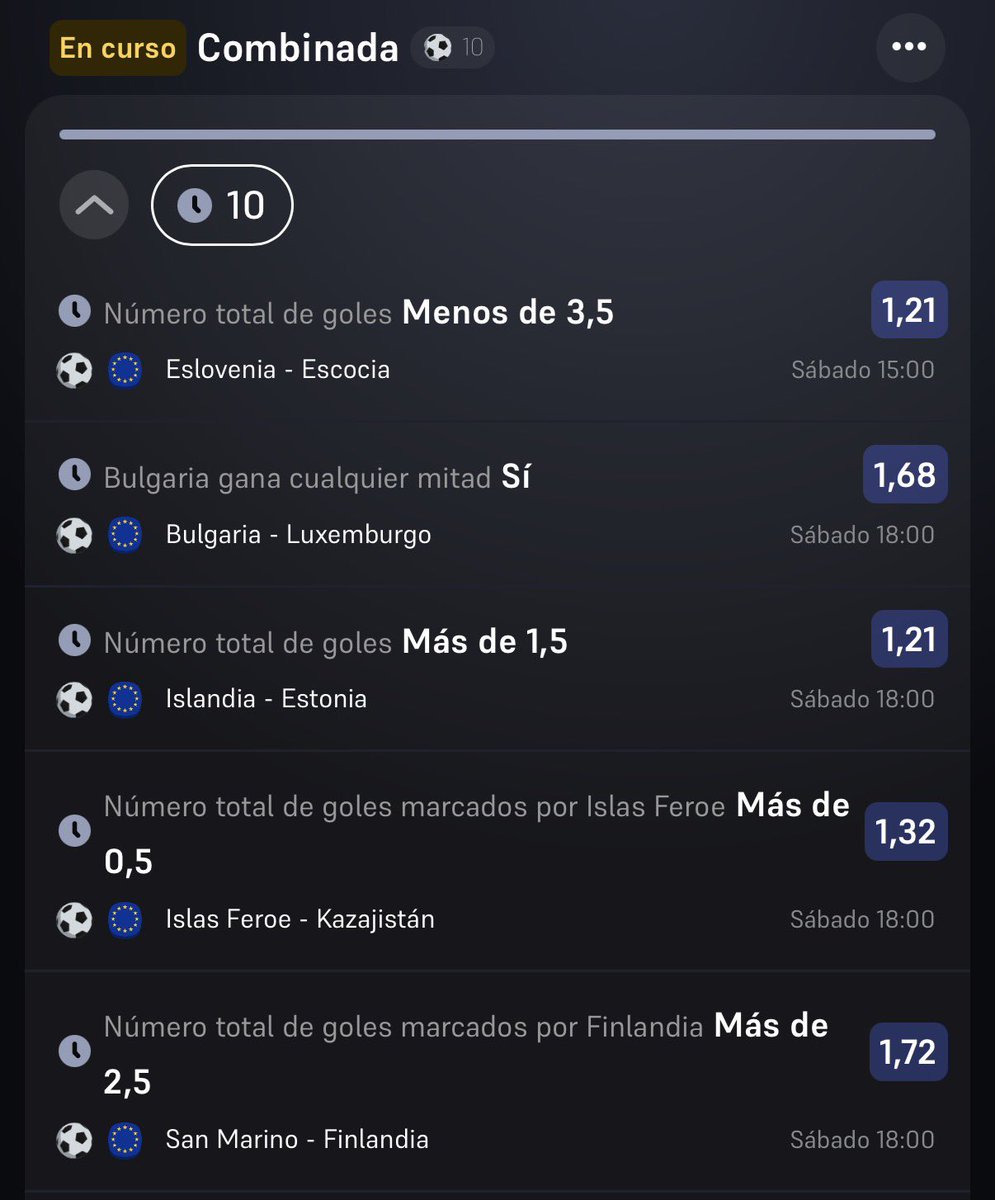 pablocaabello's tweet photo. 🏆 Mi combinada cuota 21 para la primera jornada de Nations League (domingo).

Veo bastante valor, a priori debería salir fácilmente si no suceden cosas raras, ¿que opináis? En el primer comentario os dejaré la mejor 👇🏼 https://t.co/OW2pqa7Rcy