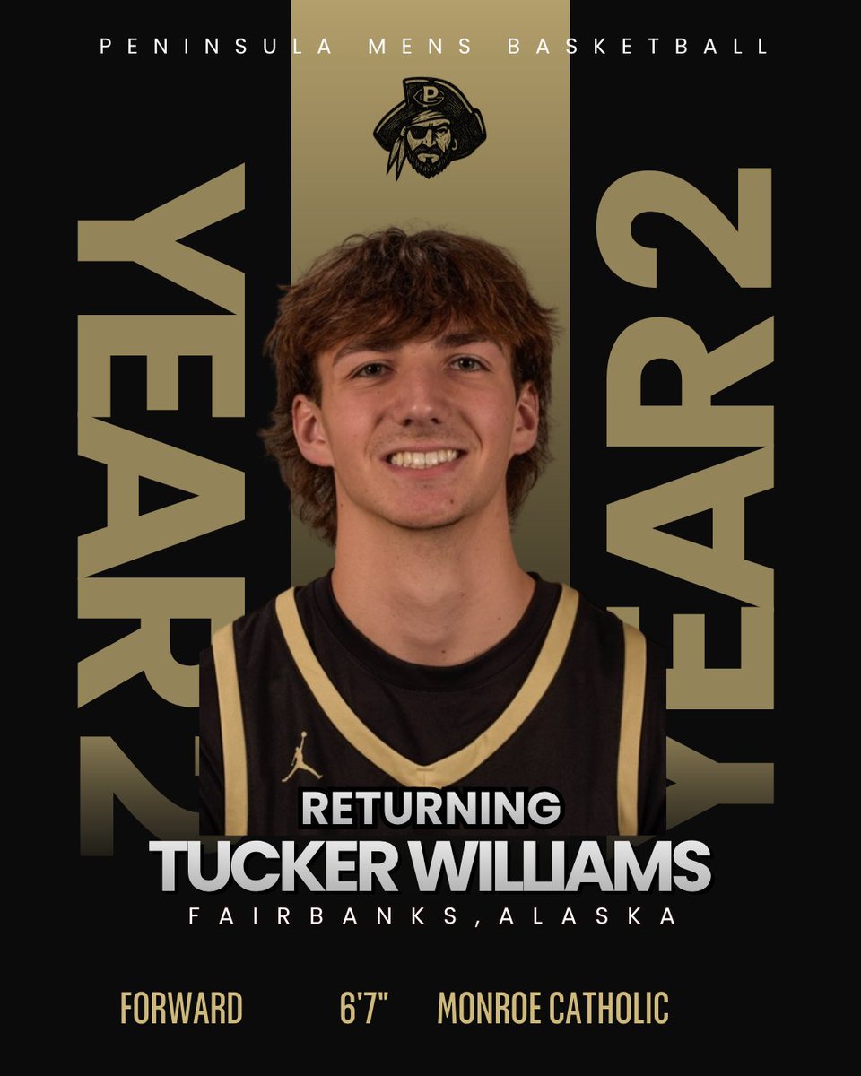 pcpiratesmbb's tweet photo. Welcome back @Tuckerw_12 ! Tucker returns to us after redshirting his first year with the Pirates. Tucker is a skilled 6'7" forward who will look to make an impact after a year of development. https://t.co/sJ6k6Uyjtx