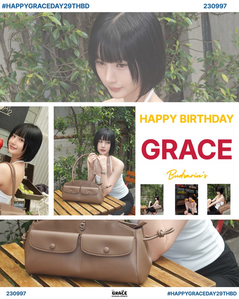 Gbsr_official's tweet photo. Happy Birthday นะคะคนสวยย ขอให้วันเกิดปีนี้ประสบความสำเร็จเพิ่มขึ้นเรื่อยๆเลยน้า ขอให้ใช้ชีวิ��แบบมีความสุขตลอดทั้งปีเลยย ขอให้มีแต่คนรักคนเอ็นดูเพิ่มขึ้นเรื่อยๆ���ะคะ 🎂💗
#HAPPYGRACEDAY29THBD 
#Gracebudsarin #Purrner https://t.co/60Dej2NNjs