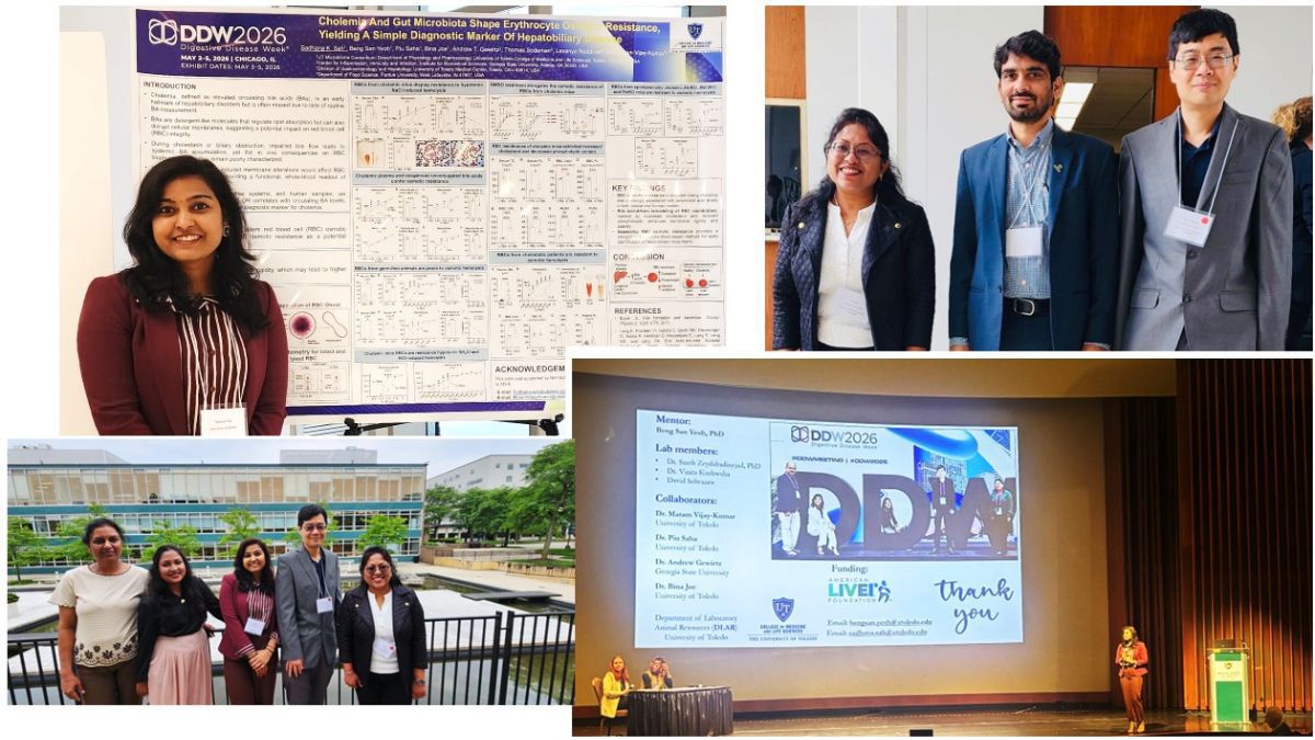 UToledoMed's tweet photo. Members of the Department of Physiology and Pharmacology attended the 52nd Annual Pharmacology Colloquium at Wayne State University this summer. https://t.co/K8TgQ2DuzO
