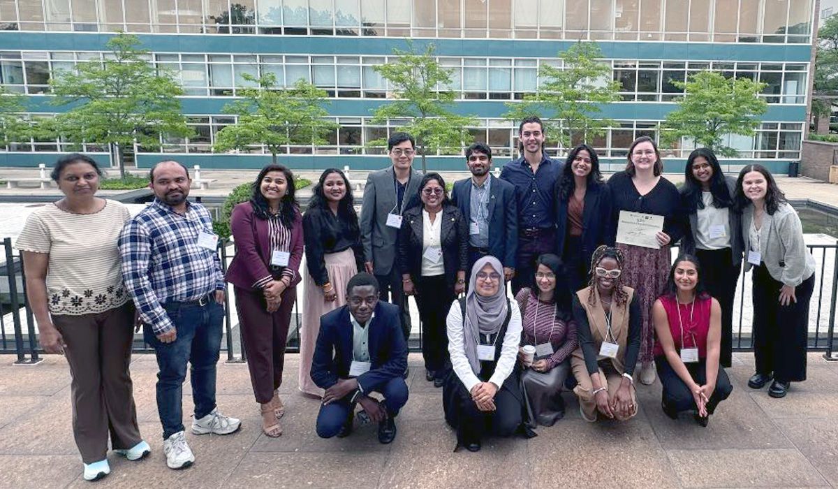 UToledoMed's tweet photo. Members of the Department of Physiology and Pharmacology attended the 52nd Annual Pharmacology Colloquium at Wayne State University this summer. https://t.co/K8TgQ2DuzO