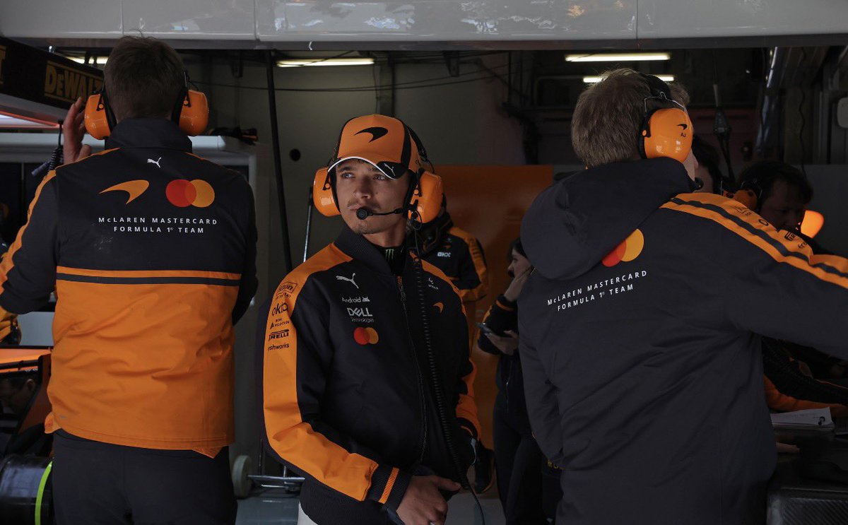 ln4norris's tweet photo. lando on the changes he made in the second half of last season that helped him win the championship:

"i had to step up what i was doing away from the track. i added more people to the group i was working with. i had to work harder both on the simulator and at track. i had to dig deep and try and understand more things quicker and in a more advanced way than i ever have before. that's what gave me the advantage."