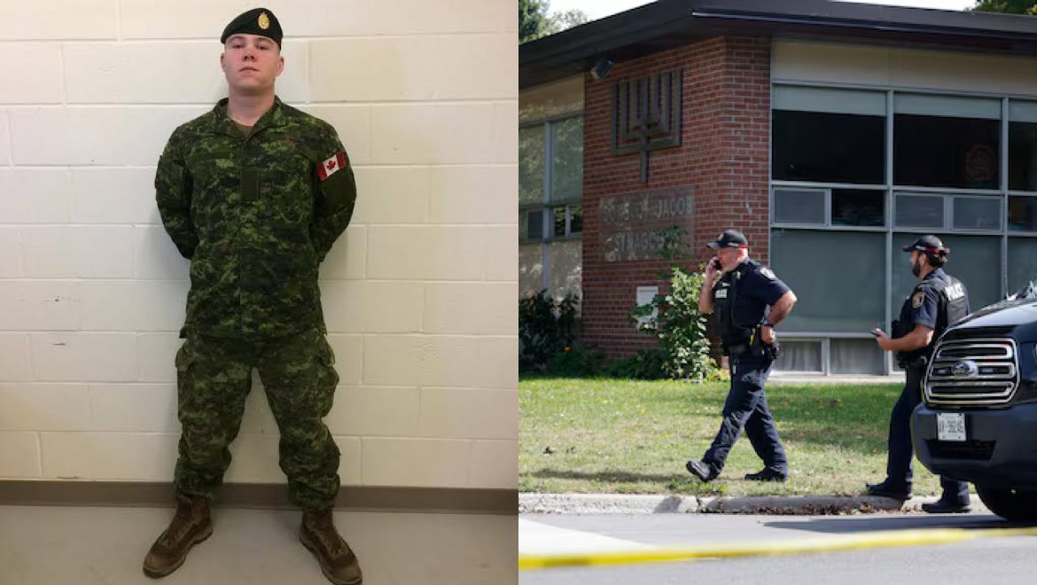 6ixbuzztv's tweet photo. #BREAKING: 29-year-old Sean Ward, the suspect in the shooting outside the Sons of Jacob Synagogue in Belleville, has died in hospital https://t.co/EVW60J1lNJ