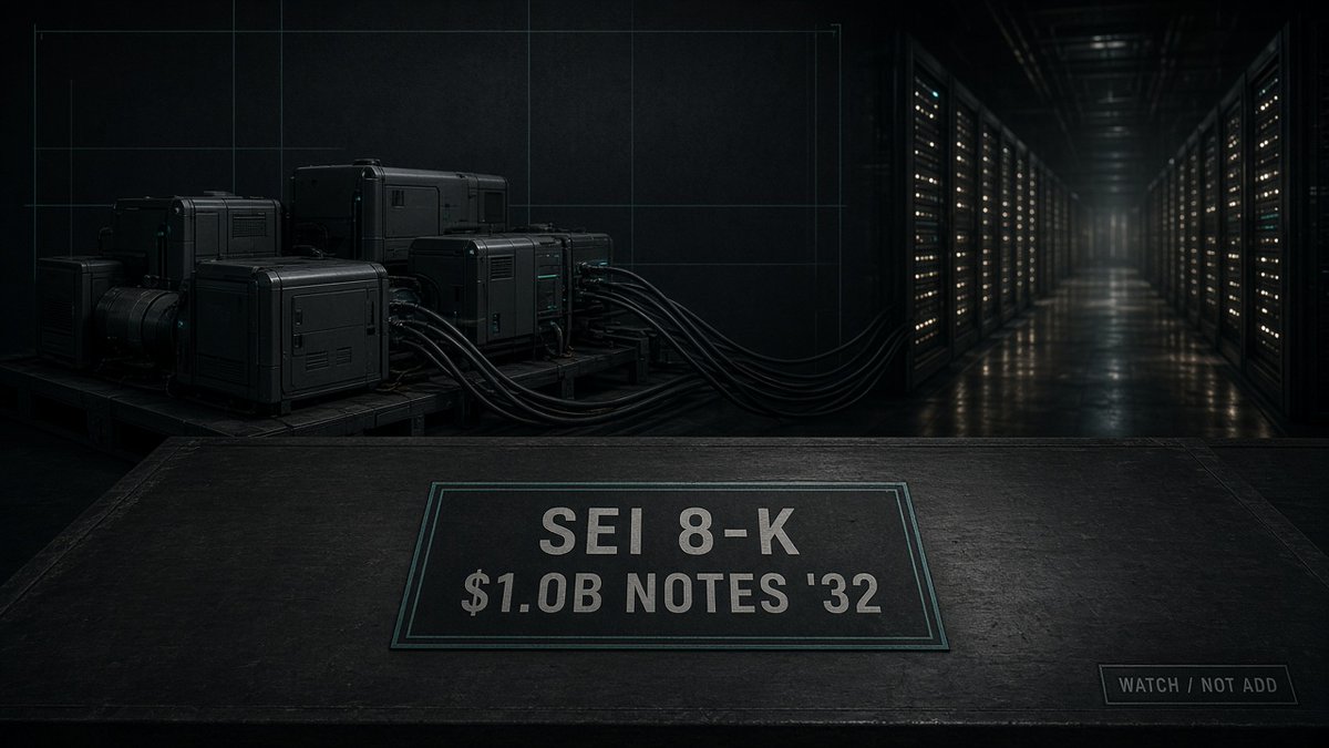 ResidueTape's tweet photo. Watching $SEI — Solaris 8-K’d proposed $1.0B Senior Notes due 2032 (144A/Reg S) for growth capex. Power Solutions IR still points at AI DC power (fleet path >3.3GW by YE29).

Not adding — financing raise, not a leftover entry. https://t.co/xlX67xXzqe