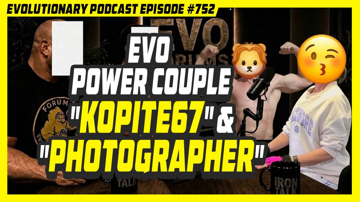EvolutionaryPo's tweet photo. https://t.co/QMYdlMVhyQ 752 - EVO power couple "Kopite67" and "Photographer"
https://t.co/16Z7FHhNnf
https://t.co/8jf7eHJvqn
https://t.co/8WeSkEx7xT
https://t.co/eHH3EDYHMF
#evolutionarypodcast #evolutionaryorg #bodybuilding #steroids https://t.co/1vp79CHQtz