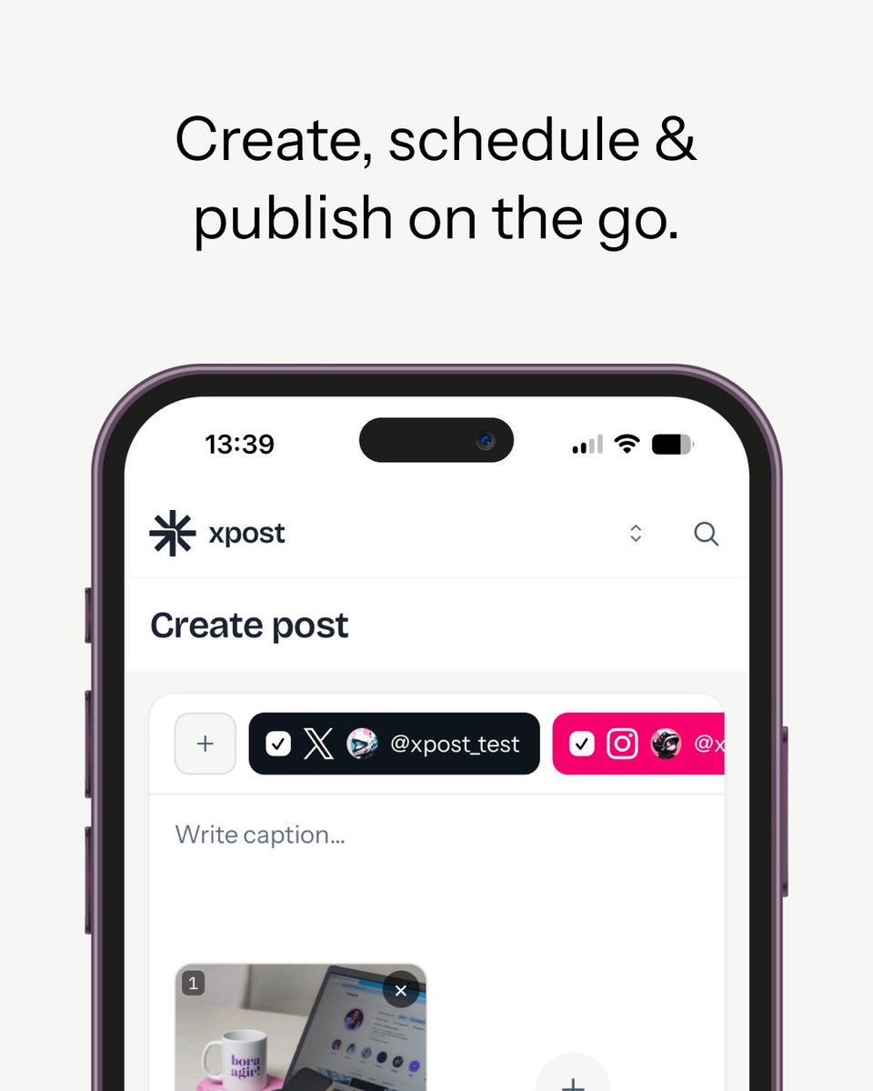 axellexpost's tweet photo. Meet the xpost app. Your social media, one tap away.

See your week of scheduled posts. Check your analytics. Create, schedule &amp; publish on the go. Notifications straight to your phone.

No browser tabs. No remembering to check.

Free to download, with every xpost plan. https://t.co/aWXUMlGVtj