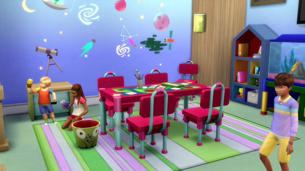 TheSimCommunity's tweet photo. #TheSims4 gets FREE new Build and CAS content for Kids and Toddlers! https://t.co/bWTtSsB6dP