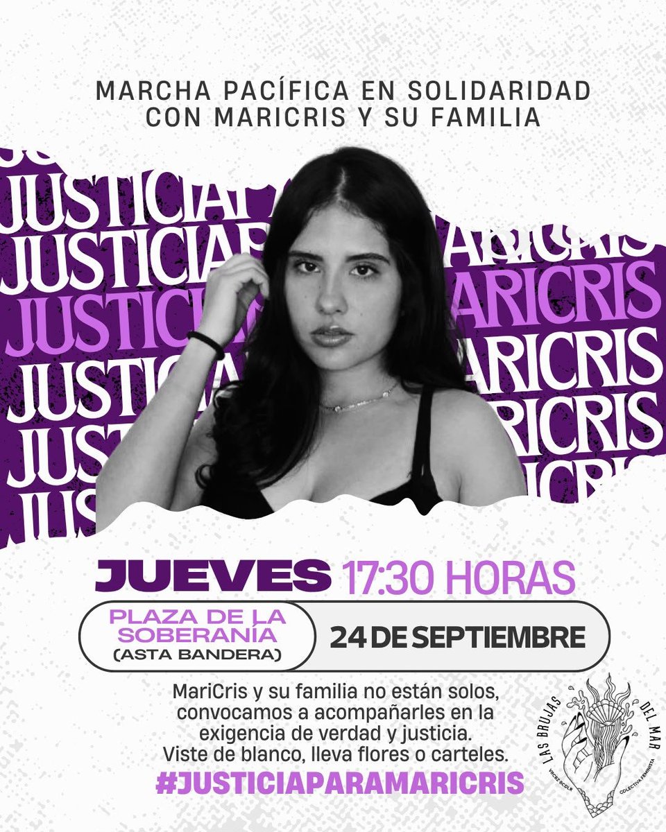 anayansi_IJ's tweet photo. #JusticiaParaMariCris https://t.co/V9WUj7PfiN
