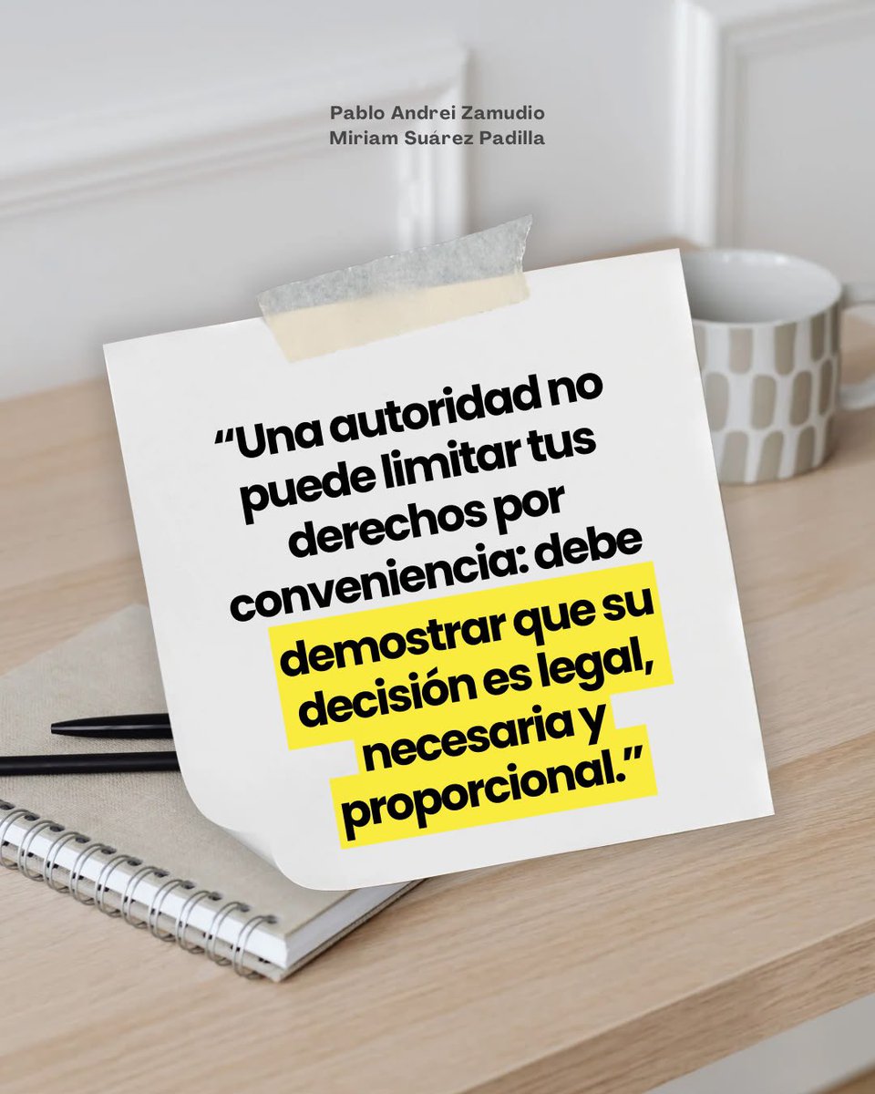 pabloandreiPAZ's tweet photo. ⚖️ Defender los derechos también implica respetar los de quienes piensan distinto.

La justicia exige autoridades que expliquen sus decisiones, rindan cuentas y respeten la dignidad de cada persona. Incluso cuando resulte incómodo.

Desliza y cuéntanos: ¿cuál de estas reflexiones deberíamos tener más presente? 👇