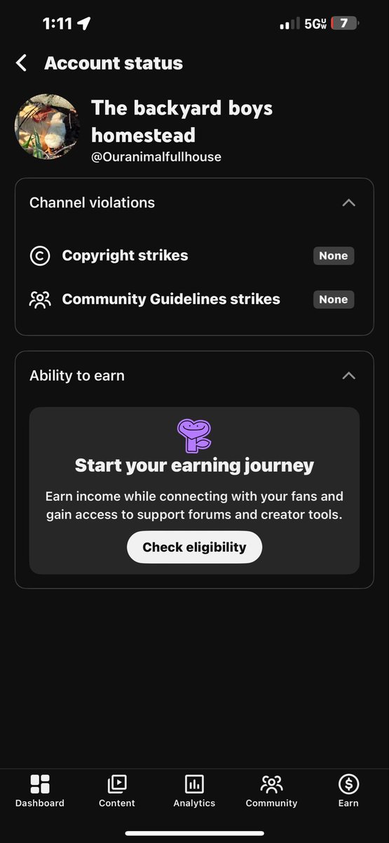 Jakek5rq's tweet photo. Hey @TeamYouTube. My live-streaming was disabled 3 years ago from an unknown reason. Right now, I have no active strikes or warnings. And I’m wondering if I can get it back. Can you please send me a dm so we can resolve this. URL: https://t.co/jdLcKNH4Hm. Thank you https://t.co/7Sh43hrnp2