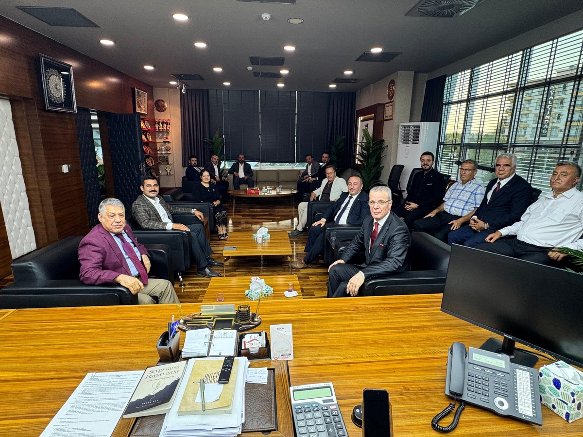rprefahantep's tweet photo. Genel Başkan Yardımcımız Sayın Bülent Osman Osmanağaoğlu ve teşkilat mensuplarımızla birlikte Oğuzeli Belediye Başkanımız Sayın Bekir Öztekin’i ziyaret ettik.
İlçemizde yürütülen çalışmalar ve mahalli idareler alanındaki faaliyetler üzerine istişarelerde bulunduk

Sedat yıldız.. https://t.co/EGRxJUloMl