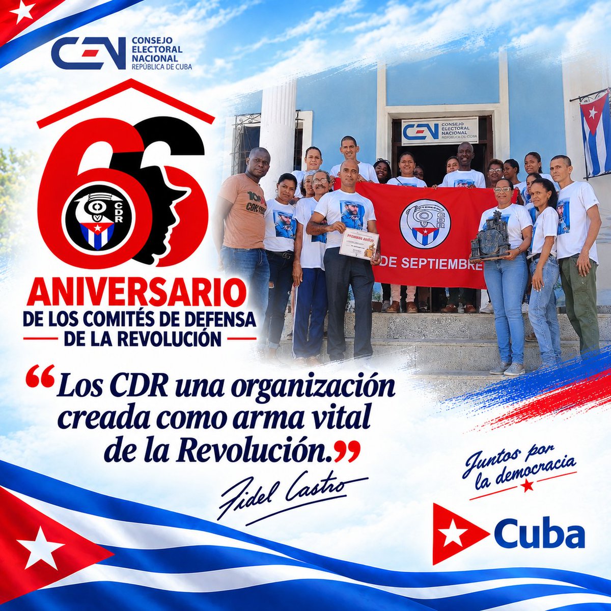 ABausat2026's tweet photo. #DesdeElBarrioJuntoAFidel https://t.co/5BlpjAbYCy