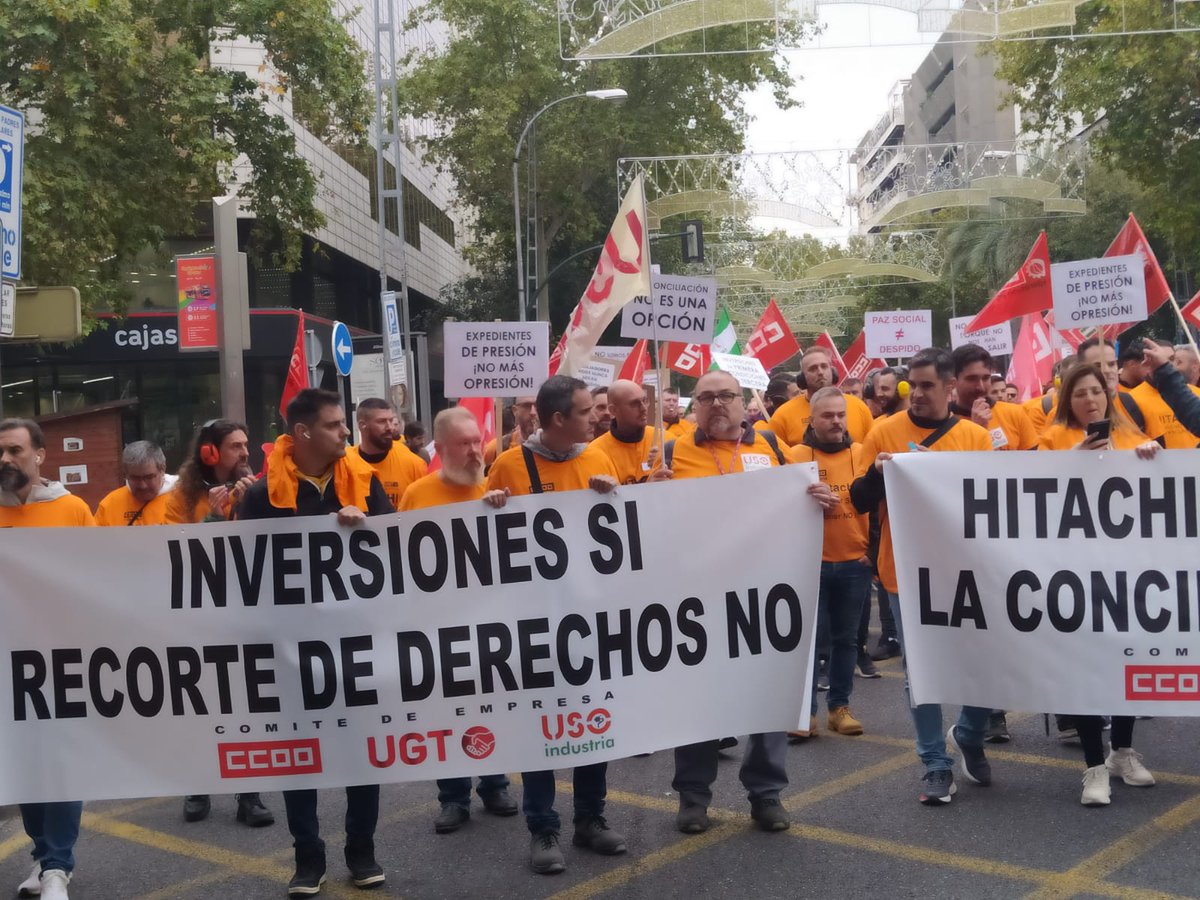 usoindustria's tweet photo. 🔴 Hitachi Energy Córdoba: lo que no se está contando del conflicto. Decisiones unilaterales, denuncias ante Inspección de Trabajo y 7 delegados sin reconocer. USO está dispuesto a negociar, pero negociar no es aceptar hechos consumados. https://t.co/vnO9PC9mwB https://t.co/0iIkrrgvG7