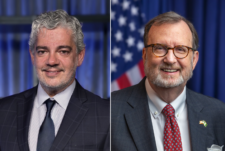 MIT_CIS's tweet photo. The Center is honored to announce our most distinguished fellows: global economic leader @MarcosTroyjo and veteran diplomat Richard M Mills Jr. 

As Robert E Wilhelm Fellows, they will produce research and engage with @MIT faculty and students on the complex economic, diplomatic and geopolitical challenges shaping the international order. 

Read more here: https://t.co/xbnm8RSFPR

@evlieb @MIT_SHASS @GlobalMIT @MIT_SSP @MITPoliSci