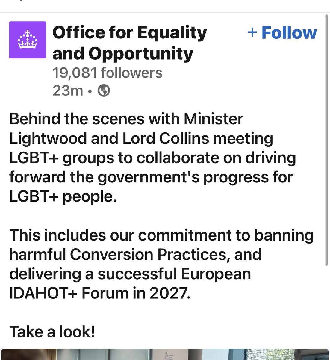 sharrond62's tweet photo. Wow just look at all the women at the office of equality &amp; opportunity 🤪 https://t.co/VnoqJXbkfC