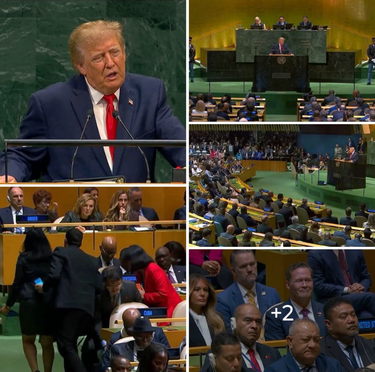 echezabaljd71's tweet photo. ÚLTIMA HORA 
TRUMP EN LA ONU: “CUBA ES UN ESTADO FALLIDO Y CAERÁ” — LA DELEGACIÓN CASTRISTA ABANDONA LA SALA
Por La Tijera News

El Presidente de Estados Unidos, Donald Trump, lanzó este martes un contundente mensaje sobre Cuba durante su intervención ante la Asamblea General de las Naciones Unidas.

Trump afirmó que su administración está buscando un “cambio fundamental” en la situación de Cuba y calificó a la Isla como un “Estado absolutamente fallido”, asegurando que el régimen comunista está bajo una presión sin precedentes y que “caerá”.

En medio de estas declaraciones, la delegación Castrista abandonó la sala de la ONU en señal de protesta.

Trump también señaló que el secretario de Estado, Marco Rubio, está al frente de las negociaciones con Cuba y aseguró que su administración está profundamente involucrada en buscar un cambio en la situación de la Isla.

El mandatario estadounidense fue igualmente categórico al referirse al comunismo y a la libertad:
 “El comunismo nunca vendrá a Estados Unidos, pero la Libertad llegará a Cuba.”

Las declaraciones de Trump representan uno de los mensajes más directos pronunciados por un Presidente Estadounidense ante la ONU sobre el futuro del régimen Castrista.

Mientras la delegación de la dictadura abandonaba el recinto, el mensaje quedaba expuesto ante la comunidad internacional: Washington mantiene la presión sobre La Habana y plantea un cambio fundamental para Cuba.

#Cuba #Trump #ONU #LibertadParaCuba #LaTijeraNews

© LaTijera