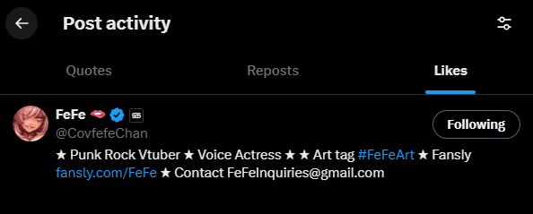 Namie_vt's tweet photo. FeFe liked it now I’m officially a FeFe stan

Thank you so much FeFe

#FeFeArt @CovfefeChan https://t.co/E6JzRBsWpW