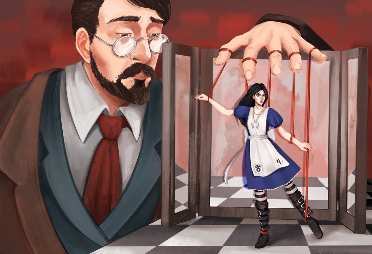 Senkojuc's tweet photo. Alice madness returns illustration 

#alicemadnessreturns #art #illustration‌‌ #fanart https://t.co/rU6wm0pbLo