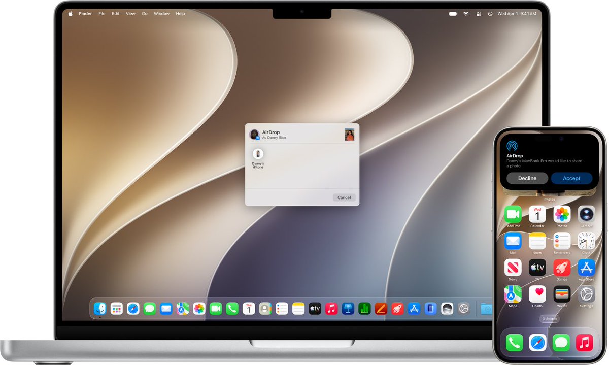 SignalTech_'s tweet photo. Save this before your next trip 👇

AirDrop can keep transferring a file even after you leave Bluetooth/Wi-Fi range.

Once the AirDrop starts, your iPhone can continue the transfer over the internet.

But there’s something to know:

That can use cellular data.

If you’re traveling internationally and don’t want AirDrop touching your cellular plan:

Settings → General → AirDrop → turn off Use Cellular Data

Tiny setting. Potentially useful one. https://t.co/HnanoeNt3B